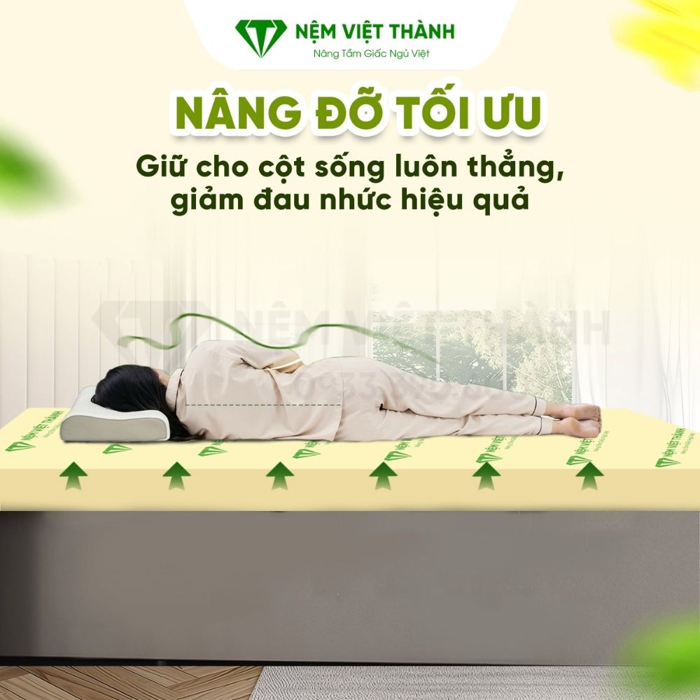 Chọn nệm có khả năng nâng đỡ cho người đau vai gáy