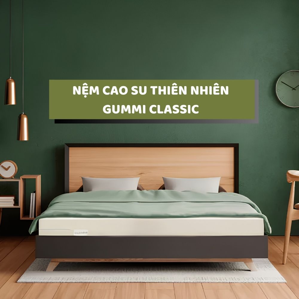 Nệm cao su thiên nhiên Gummi Classic Nệm cao su thiên nhiên Gummi Classic