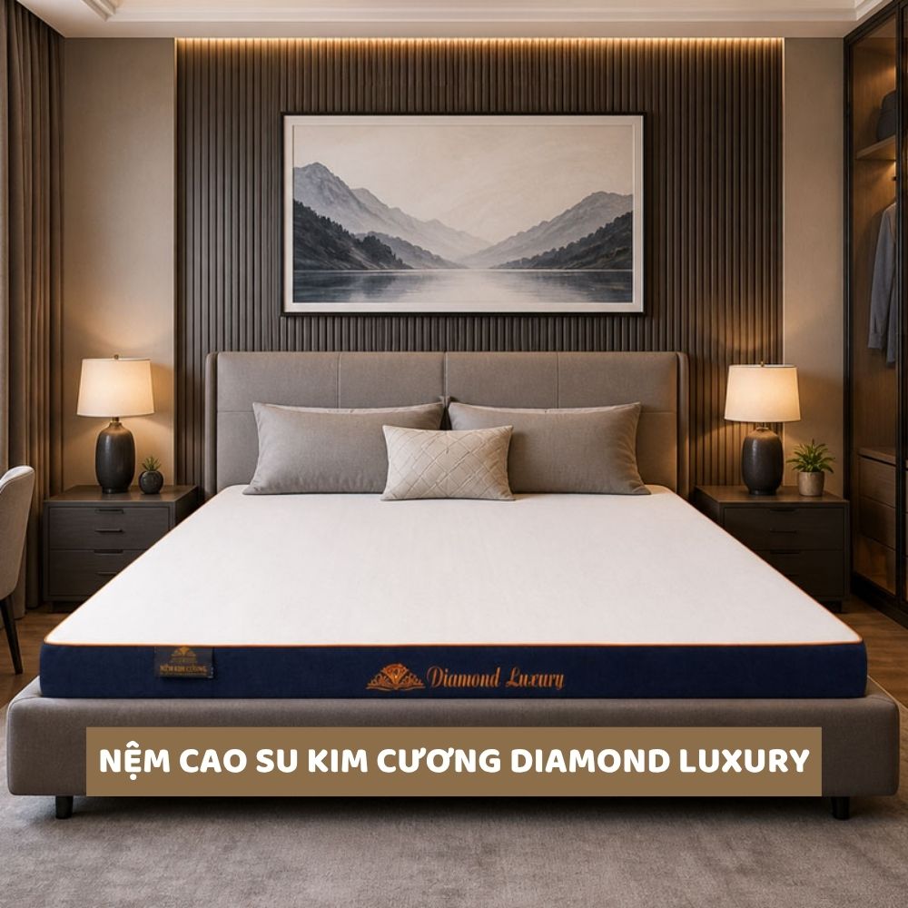 Nệm cao su Kim Cương Diamond Luxury