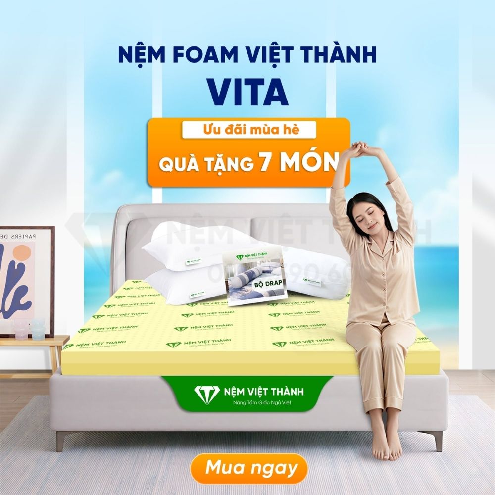 Nệm foam VITA Việt Thành