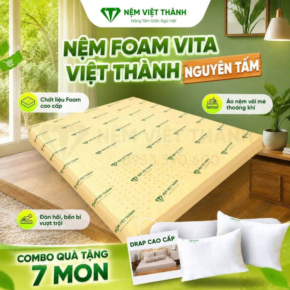 Nệm Foam VITA Việt Thành Nệm Foam VITA Việt Thành