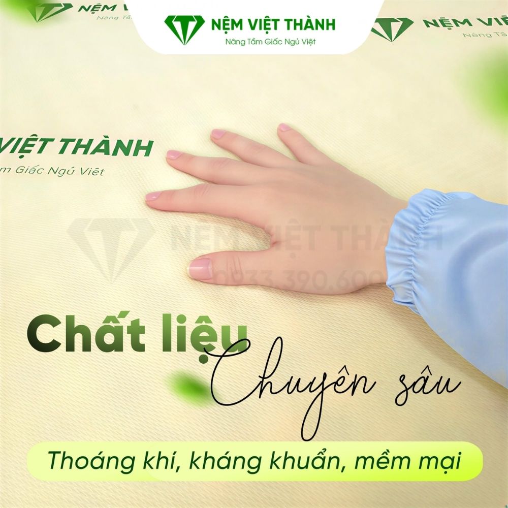 Chất liệu áo nệm được làm bằng vải mè cao cấp Chất liệu áo nệm được làm bằng vải mè cao cấp