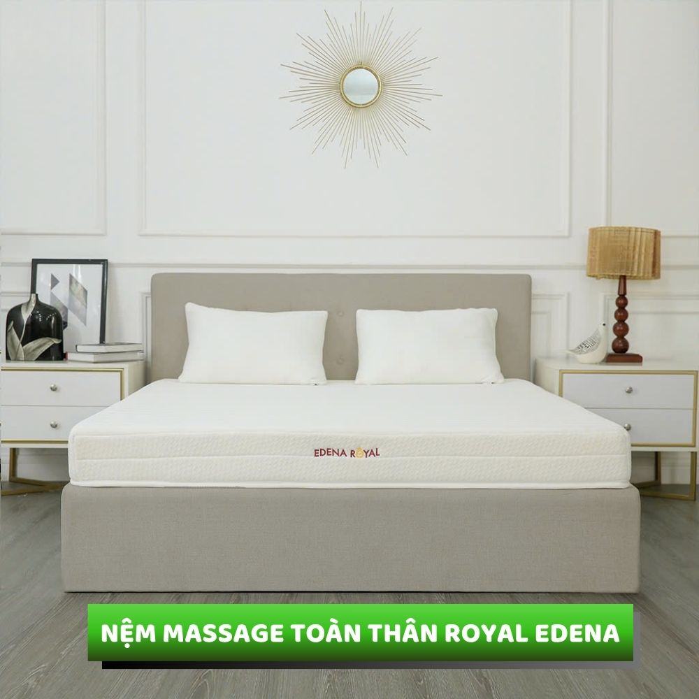 Nệm massage toàn thân Royal Edena Nệm massage toàn thân Royal Edena