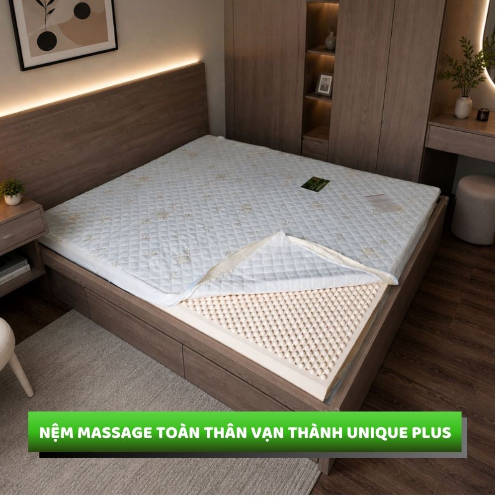 Nệm massage toàn thân Vạn Thành Unique Plus Nệm massage toàn thân Vạn Thành Unique Plus