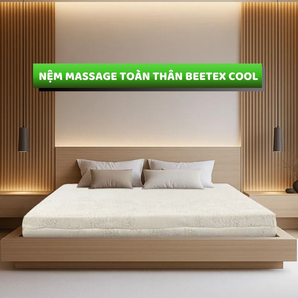 Nệm massage toàn thân Beetex Cool Nệm massage toàn thân Beetex Cool