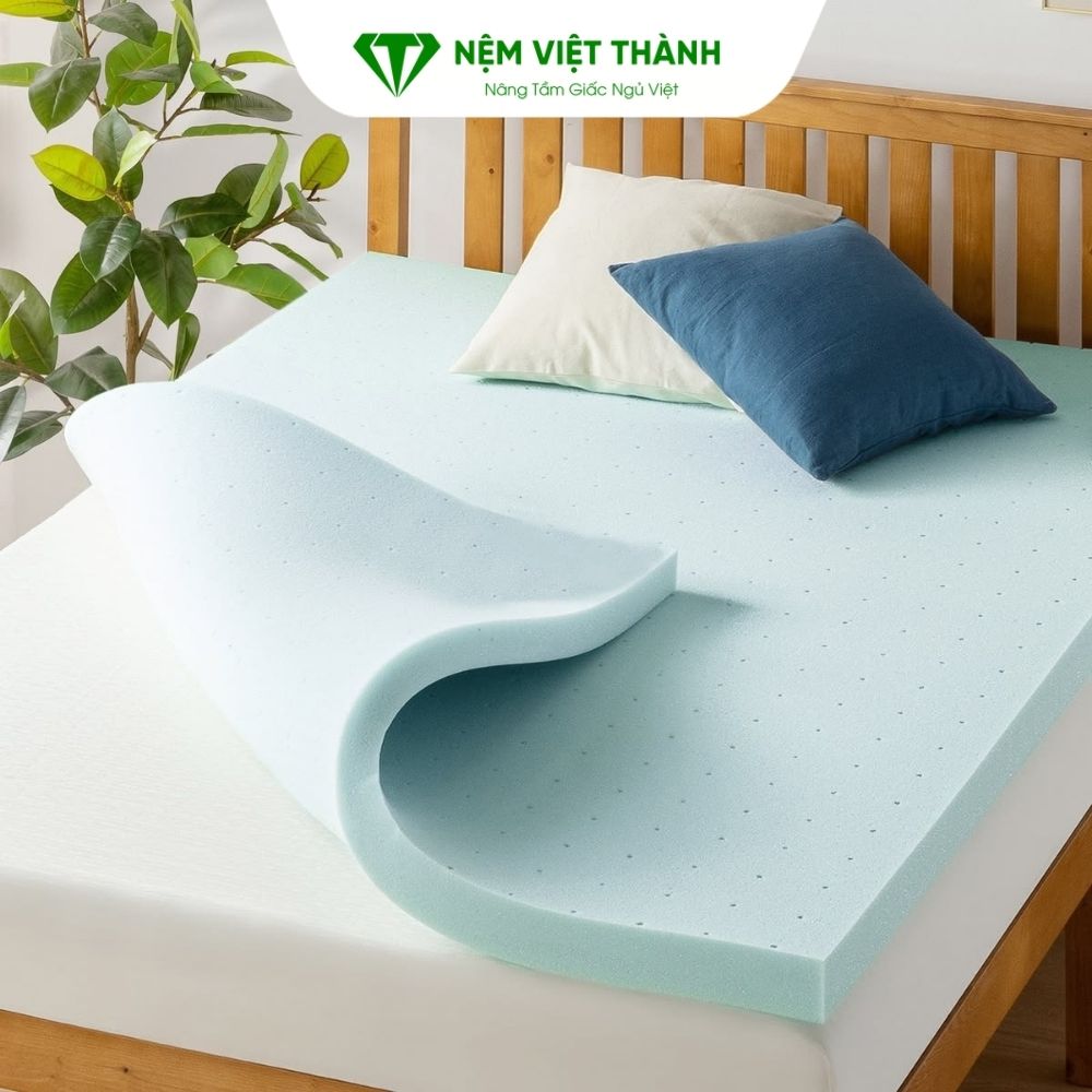 Nệm topper cao su nhân tạo
