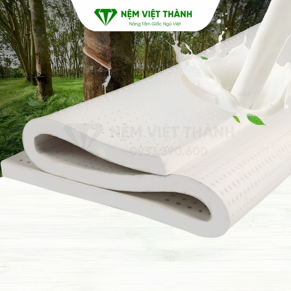 Nệm topper cao su thiên nhiên