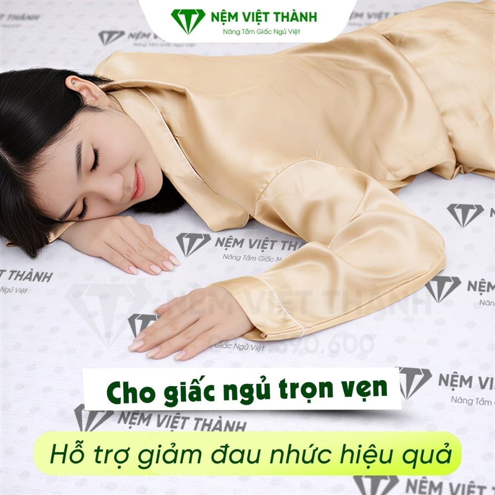 Tư thế ngủ là yếu tố ảnh hưởng lớn nhất đến lựa chọn độ dày nệm