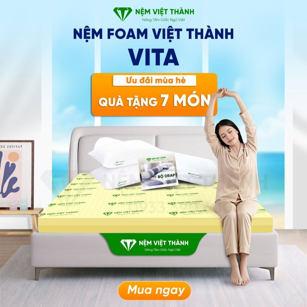 Nệm Foam Vita Việt Thành Nệm Foam Vita Việt Thành