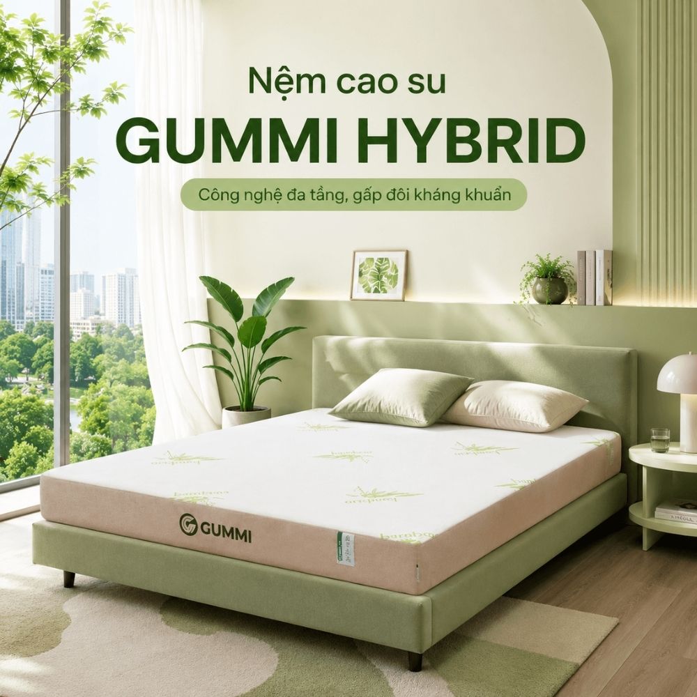 Nệm cao su Gummi Hybrid