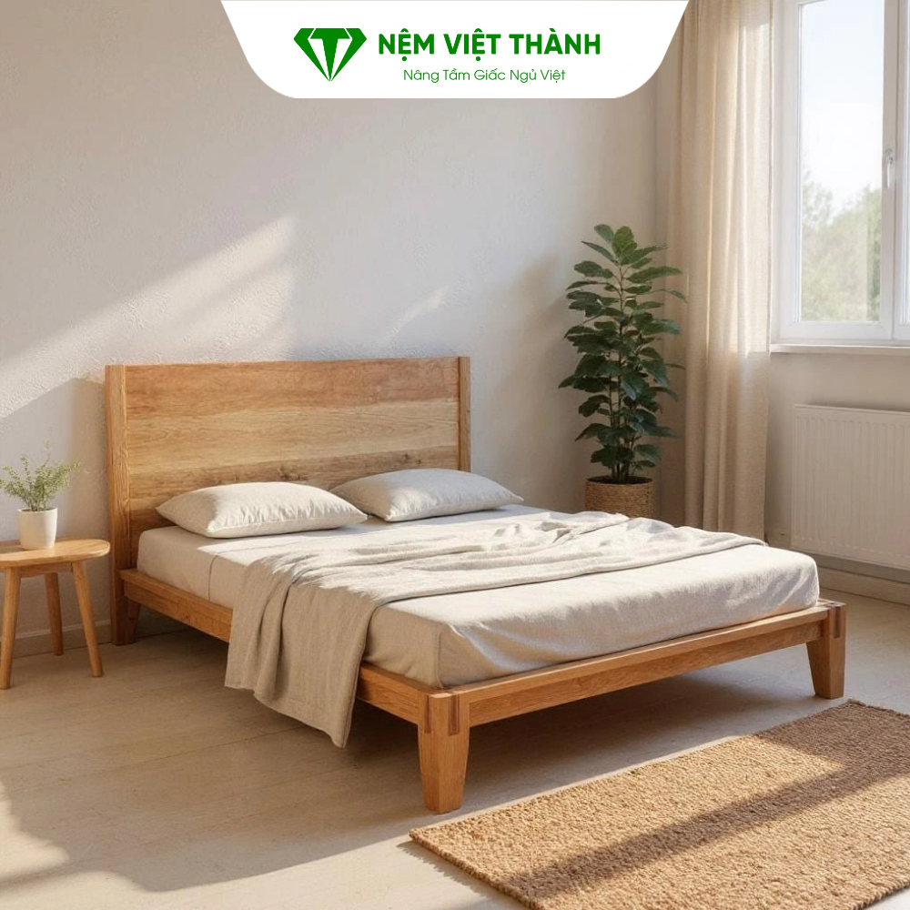 Sử dụng khung giường chắc chắn để tránh tình trạng nệm bị chảy xệ Sử dụng khung giường chắc chắn để tránh tình trạng nệm bị chảy xệ