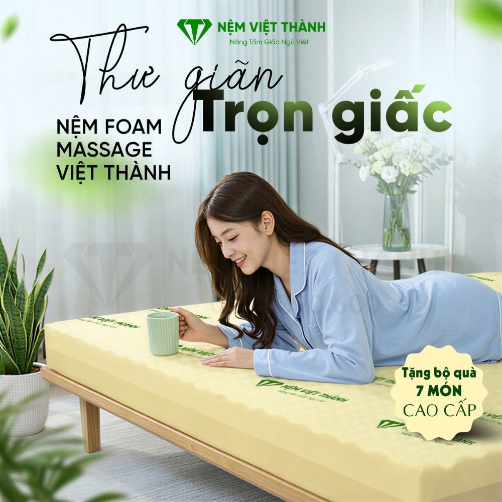 Nệm có thiết kế phù hợp với không gian Nệm có thiết kế phù hợp với không gian