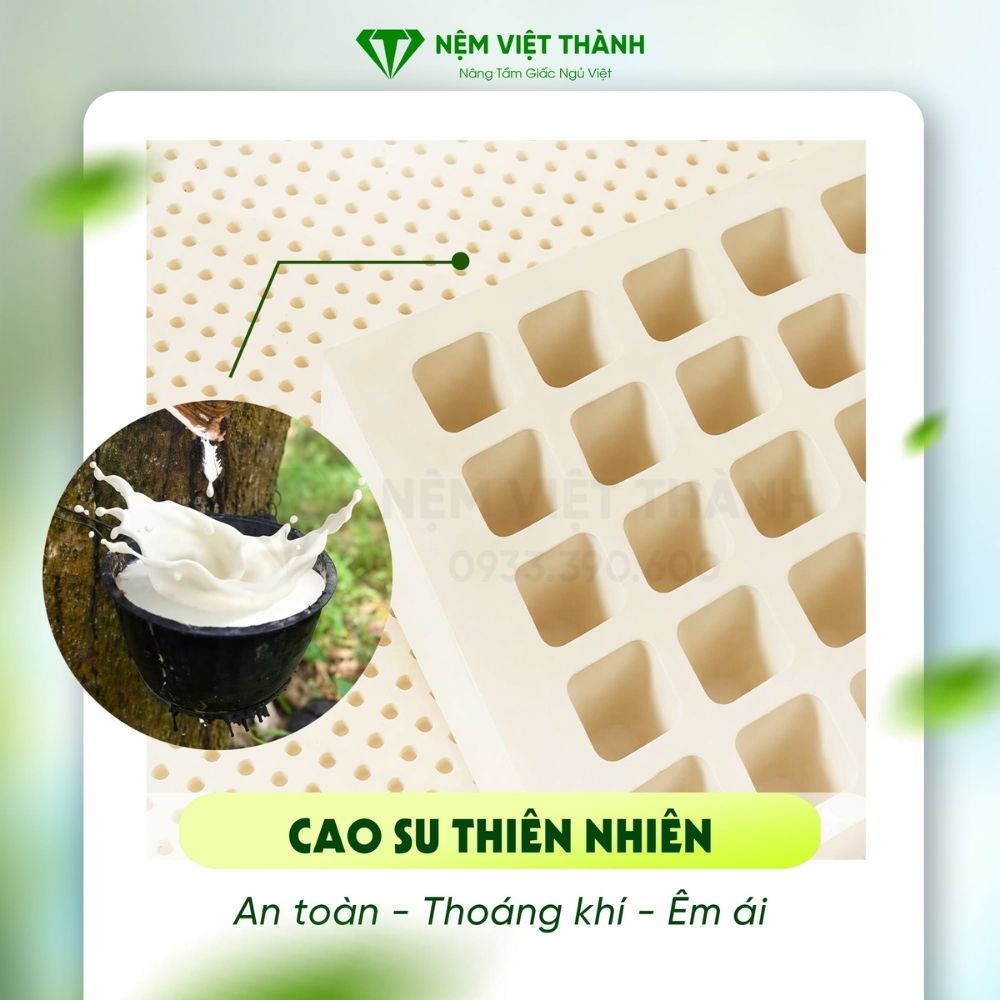 Nệm cao su thiên nhiên