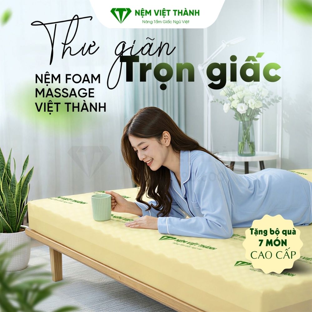 Nệm 1m5x1m9 phù hợp cho những người cần đặt nệm theo kích thước riêng