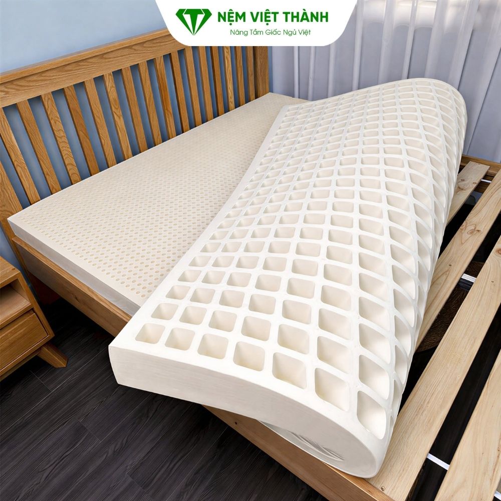 Nệm cao su thiên nhiên 1m8 x 1m9 Nệm cao su thiên nhiên 1m8 x 1m9