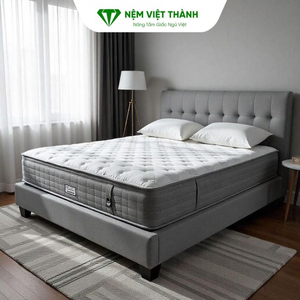 Nệm 1m8 x 2m2 là lựa chọn cho phòng ngủ lớn và không gian rộng Nệm 1m8 x 2m2 là lựa chọn cho phòng ngủ lớn và không gian rộng