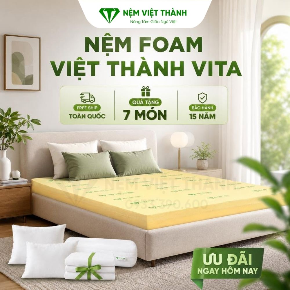 Nệm Foam VITA Việt Thành Nệm Foam VITA Việt Thành
