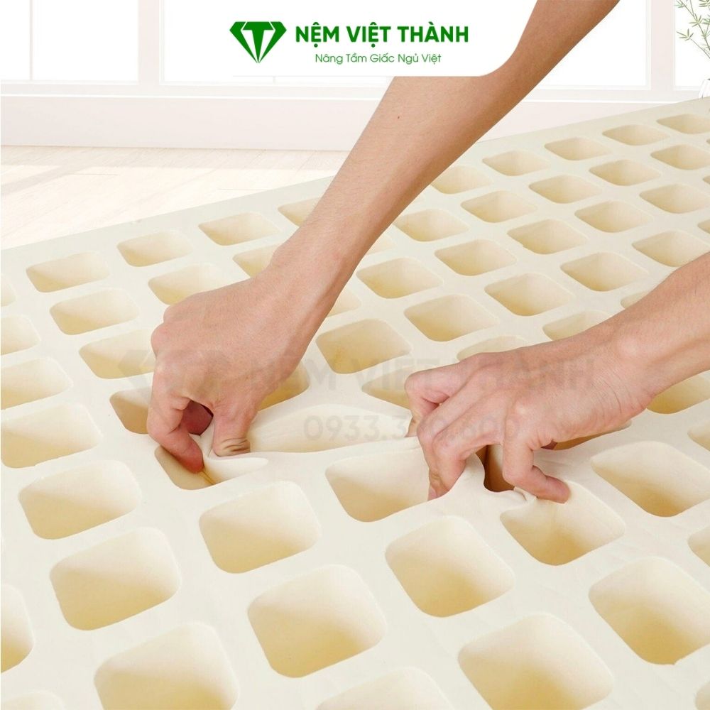 Nệm cao su thiên nhiên có giặt được không?