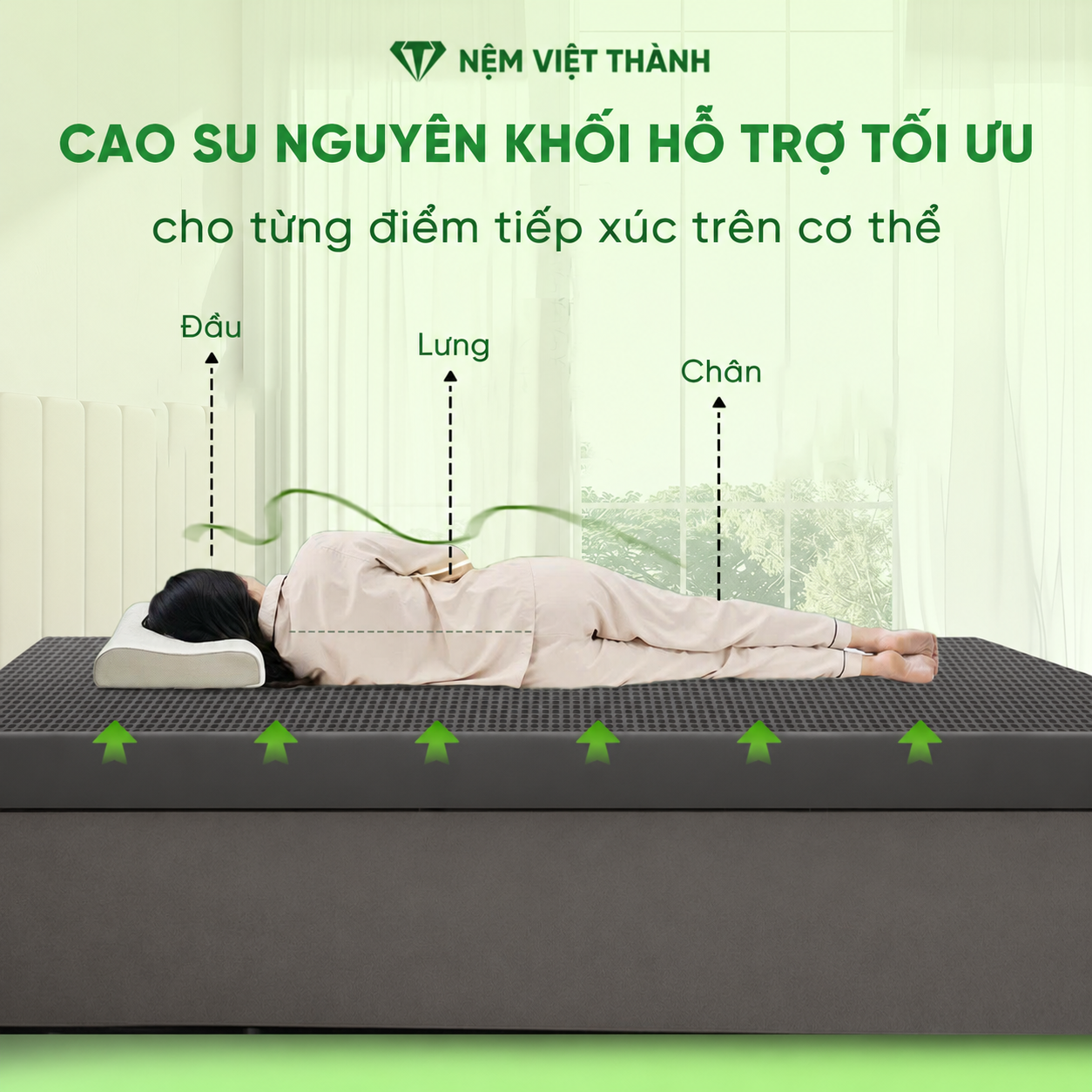Nâng đỡ cột sống và hỗ trợ tối ưu cơ thể Nâng đỡ cột sống và hỗ trợ tối ưu cơ thể