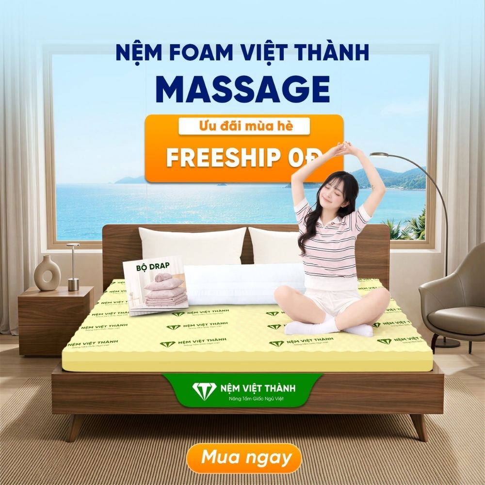 Nệm foam massage Việt Thành Nệm foam massage Việt Thành