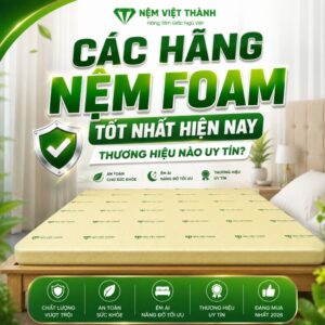 cac hang nem foam tot nhat hien nay 1