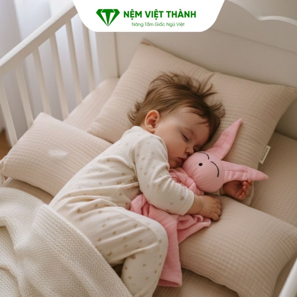 Nâng đỡ cột sống và cơ thể của bé đang trong quá trình phát triển