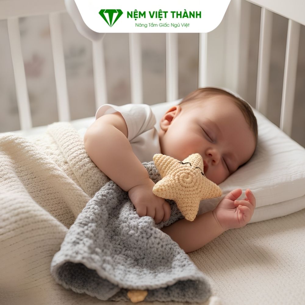 Độ dày và mật độ của nệm phù hợp với bé