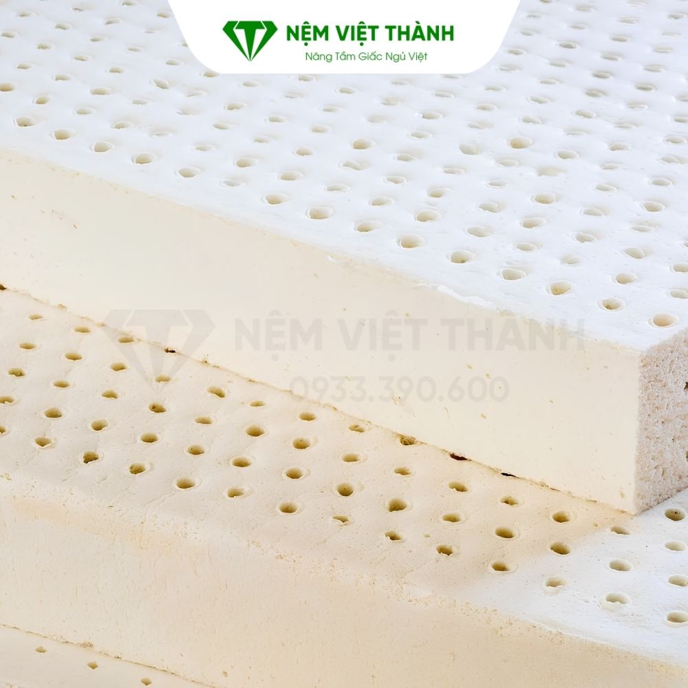 Mật độ cao su quyết định trọng lượng của nệm