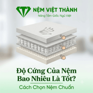 Độ Cứng Của Nệm Bao Nhiêu Là Tốt? Cách Chọn Nệm Chuẩn