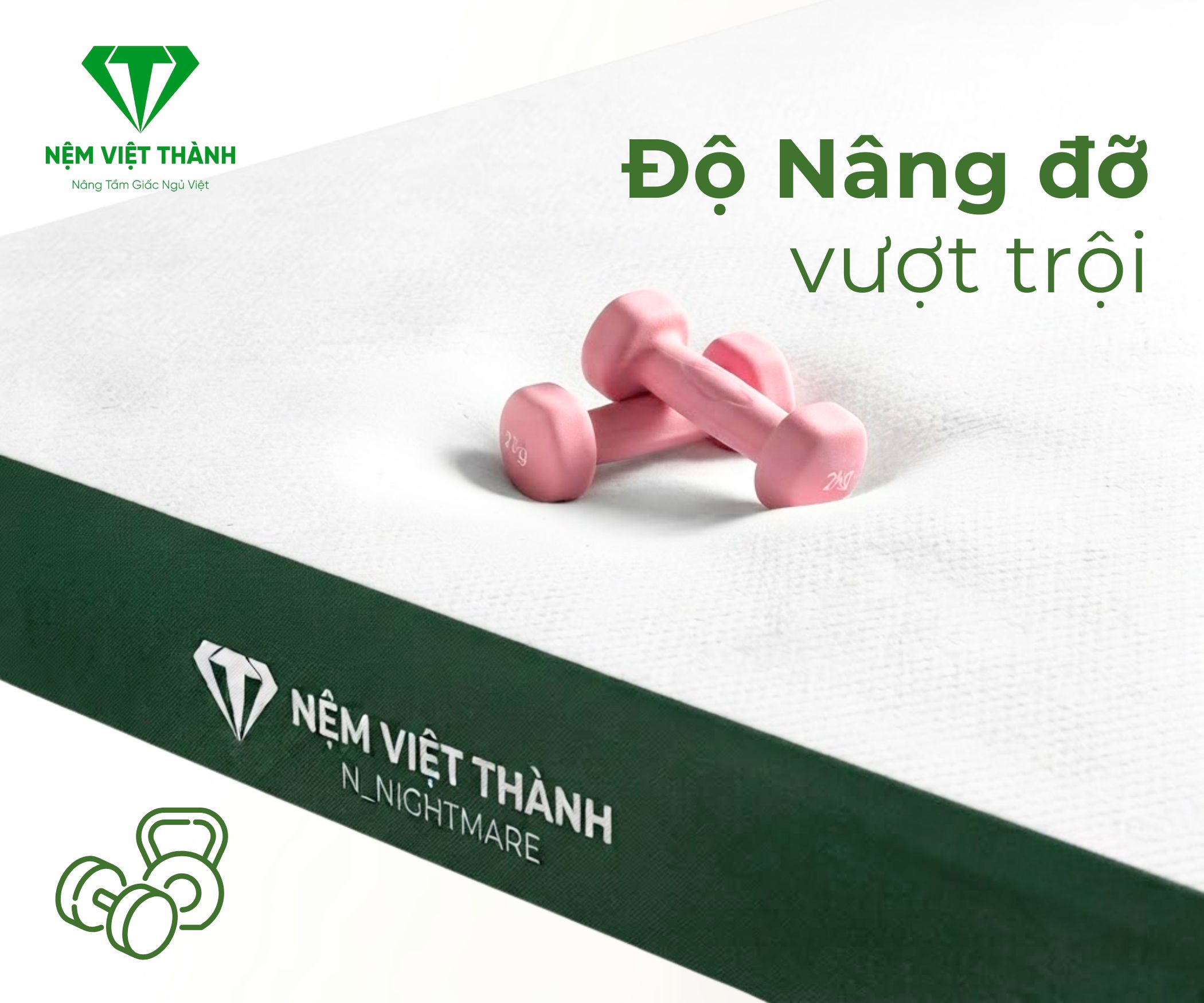 Nệm Cao Su Foam N_Nightmare Massage Việt Thành có tốt không?