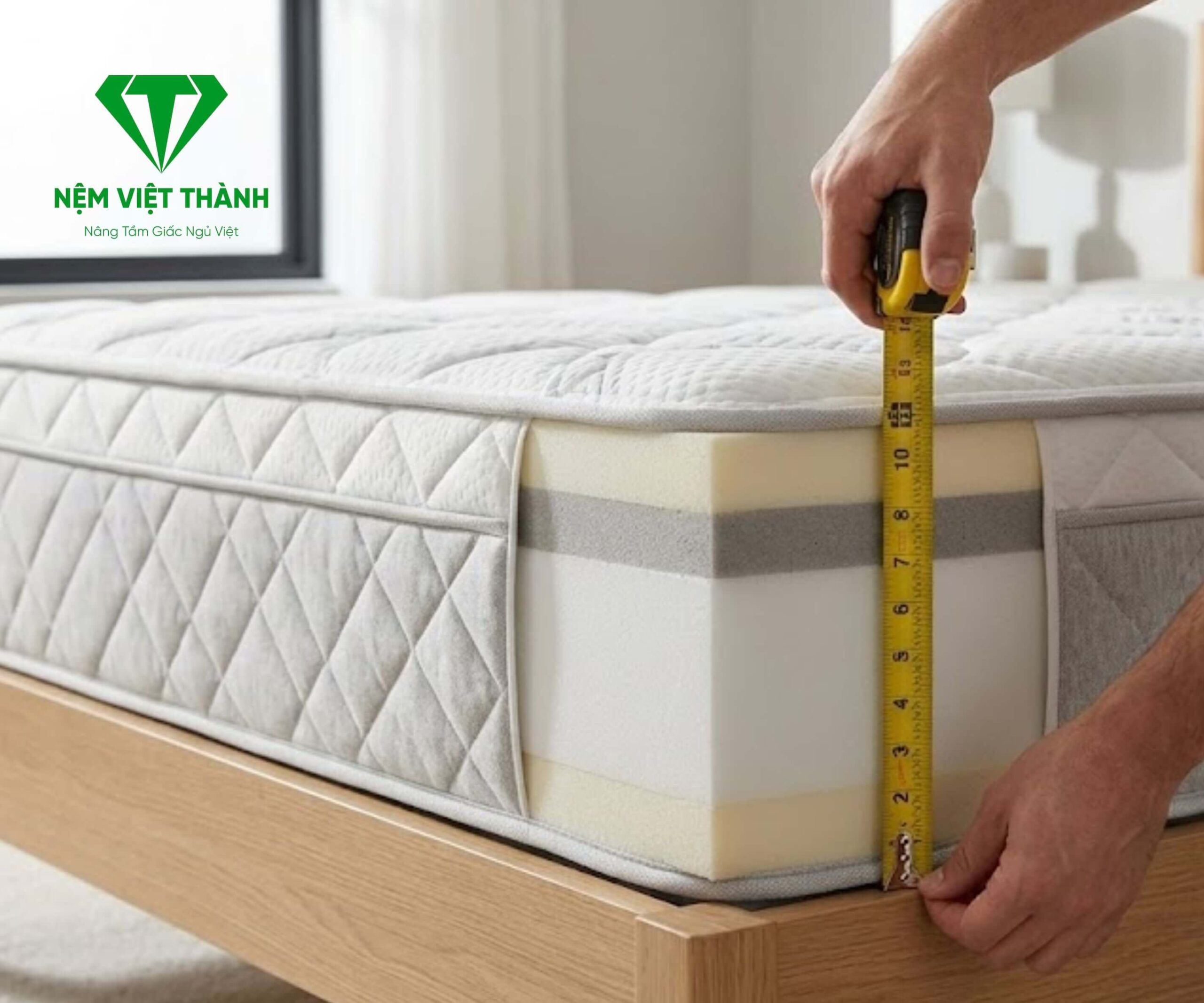 Nệm Cho Người Nặng Cân: Cách Chọn Nệm Bền, Nâng Đỡ Tốt 8 Người nặng cân nên chọn nệm dày bao nhiêu?