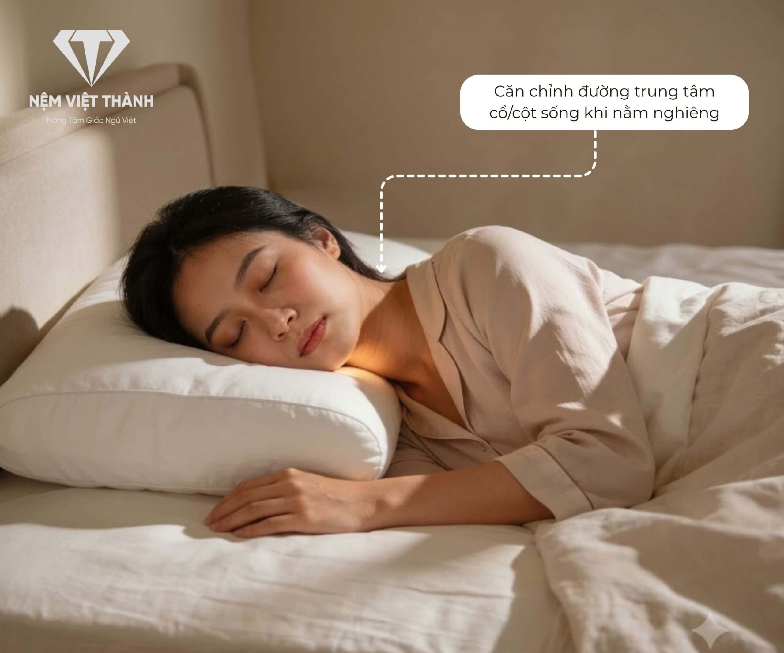 Tư thế ngủ giúp hạn chế ngáy