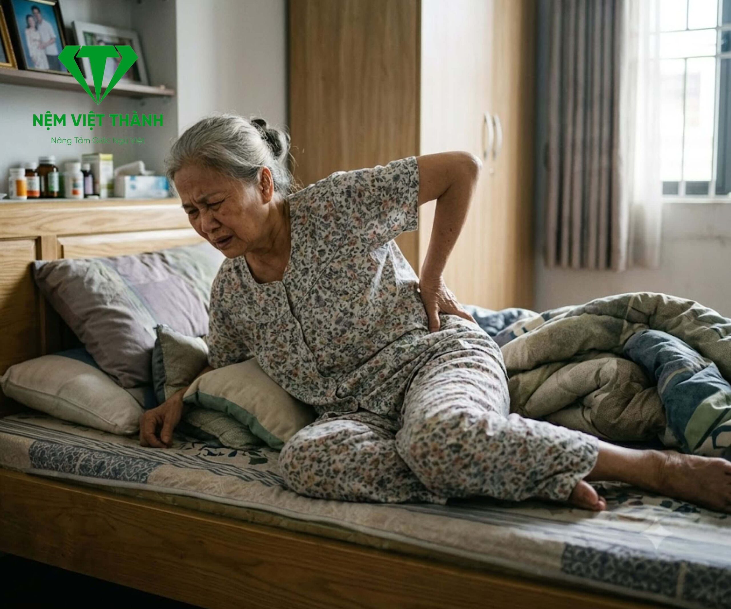 Người thoái hóa cột sống nên nằm nệm gì?